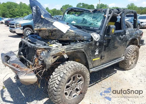 2013 Jeep Wrangler Rubicon из США, поврежденный, VIN 1C4BJWCG0DL573065